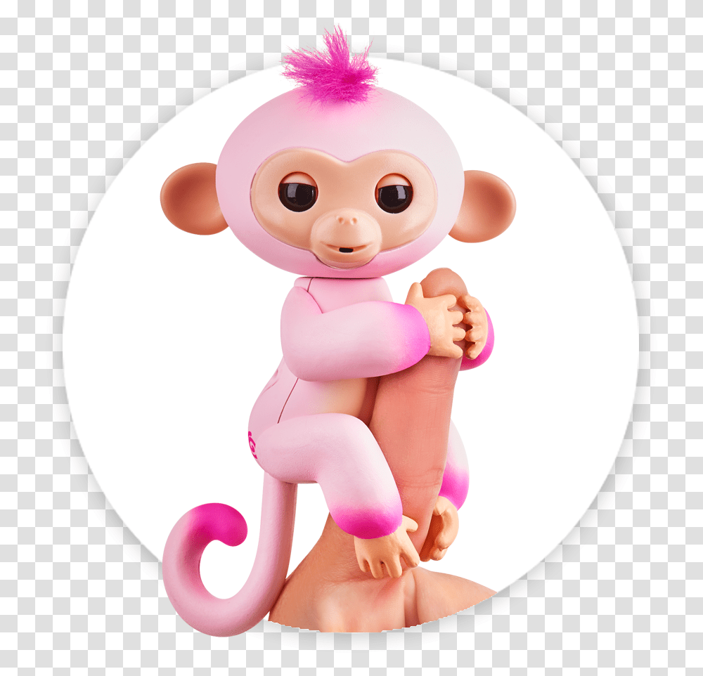 Fingerlings Monkey 2tone Ombre Emma Coolest Christmas Gifts For Girls, Person, Doll, Toy Transparent Png