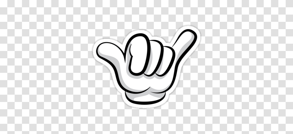 Fingerpoint Mickeys Hand, Fist Transparent Png