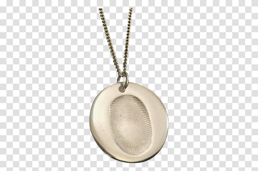 Fingerprint Circle Necklace Chain, Pendant, Locket, Jewelry, Accessories Transparent Png