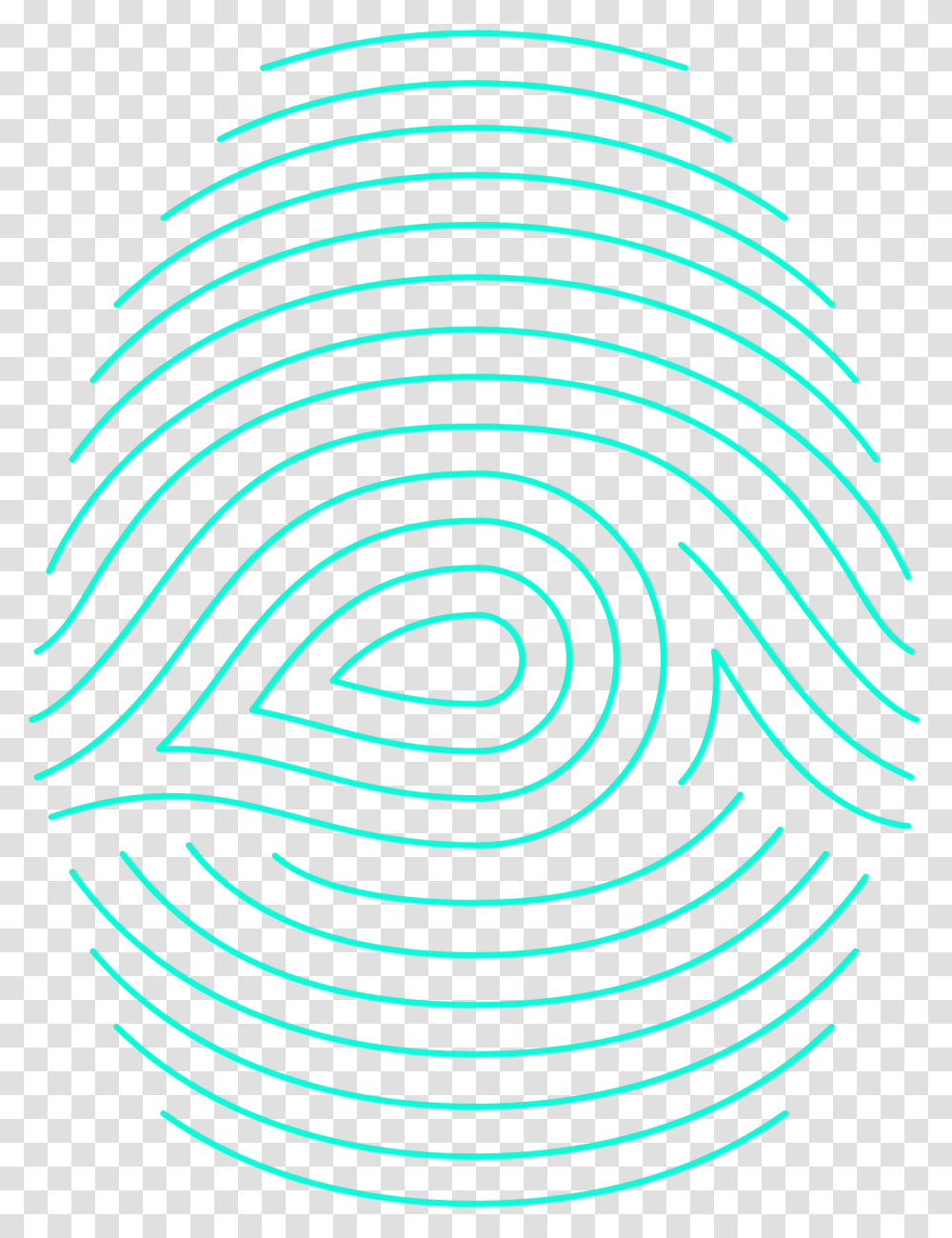 Fingerprint Digital Digital Fingerprint, Pattern, Spiral, Fractal, Ornament Transparent Png