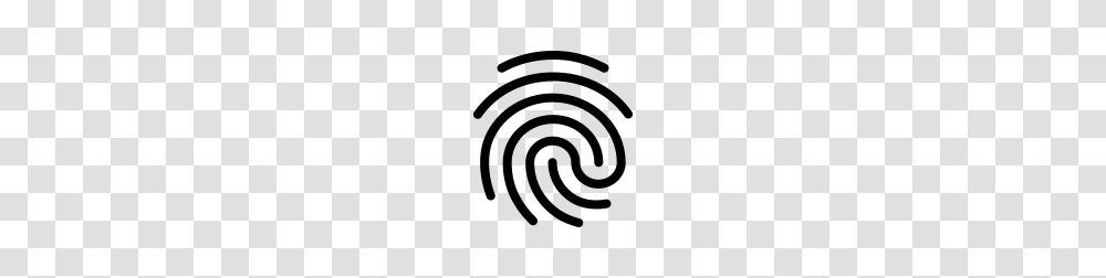 Fingerprint Icon Material Ui, Gray, World Of Warcraft Transparent Png