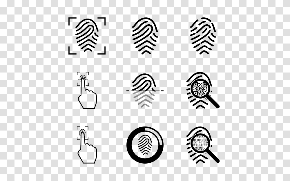 Fingerprint Icon Packs, Gray, World Of Warcraft Transparent Png