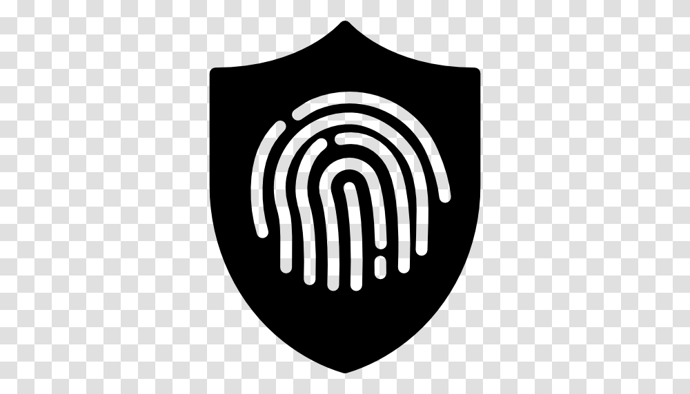 Fingerprint, Person, Armor, Shield, Rug Transparent Png