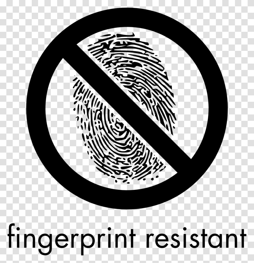 Fingerprint Resistant Sign Fingerprint Sign, Gray, World Of Warcraft Transparent Png