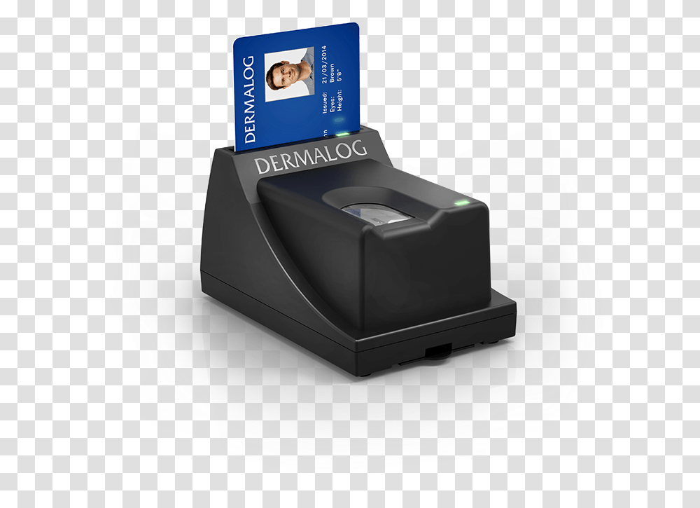 Fingerprint Scanner Zf1 Dermalog Biometric, Box, Machine, Electronics Transparent Png