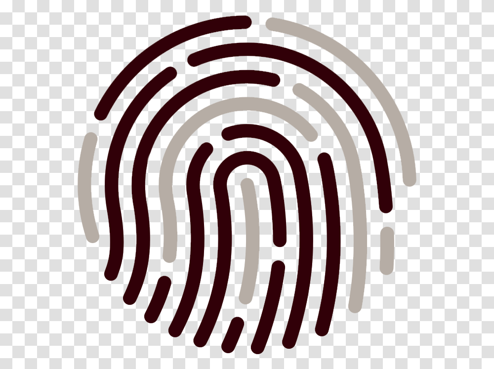 Fingerprint Touch Id, Spiral, Coil, Tabletop Transparent Png