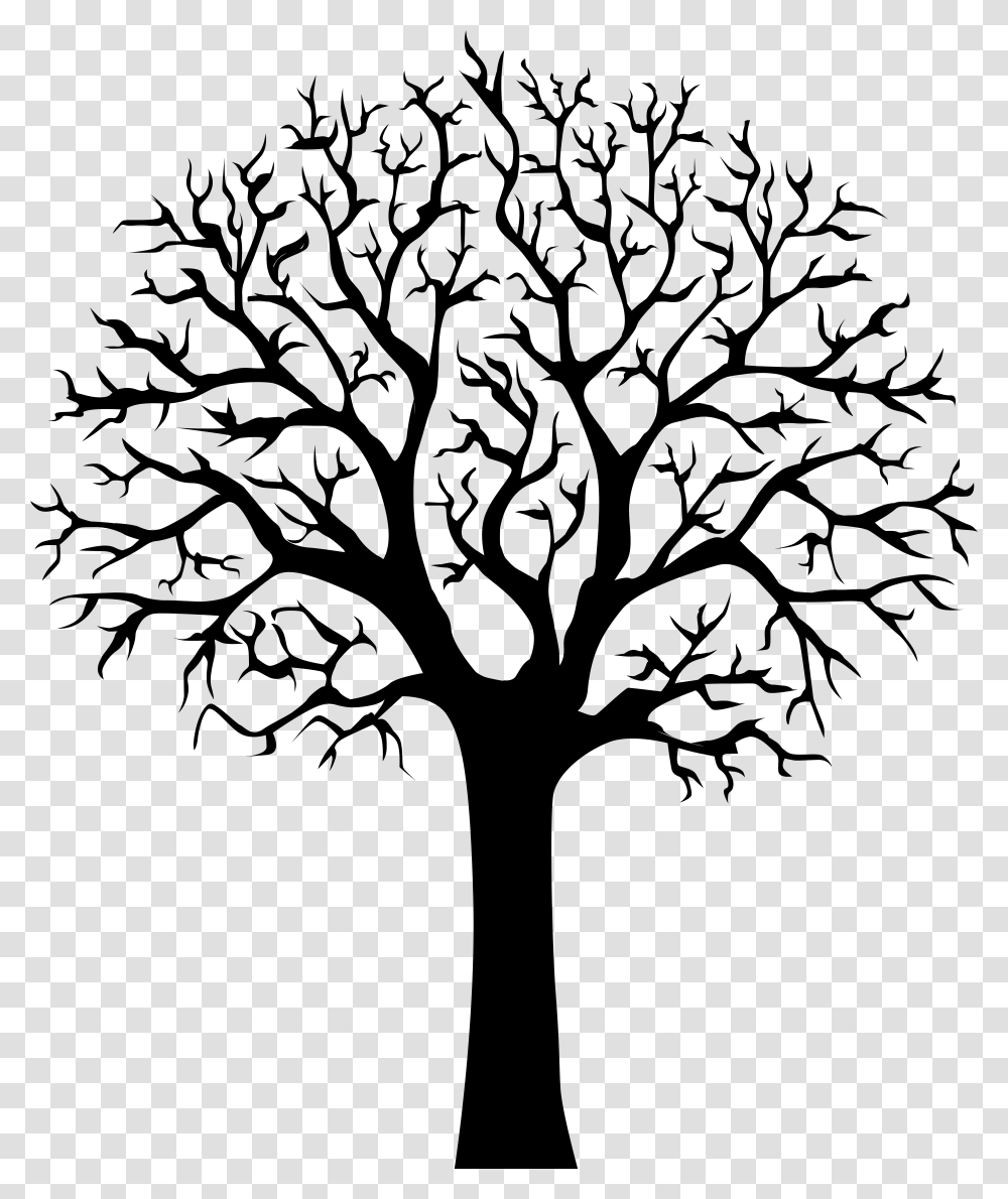 Fingerprint Tree Template Clip Art Guestbook, Gray, World Of Warcraft Transparent Png