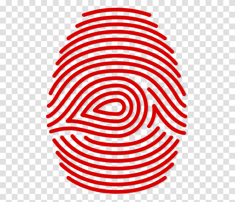 Fingerprints Clipart Black And White Clear Background Fingerprint, Spiral, Coil, Rug, Pattern Transparent Png