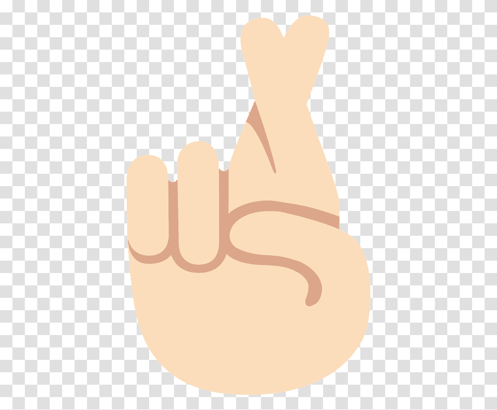 Fingers Crossed Emoji Finger Crossed Emoji, Hand, Fist, Wrist Transparent Png