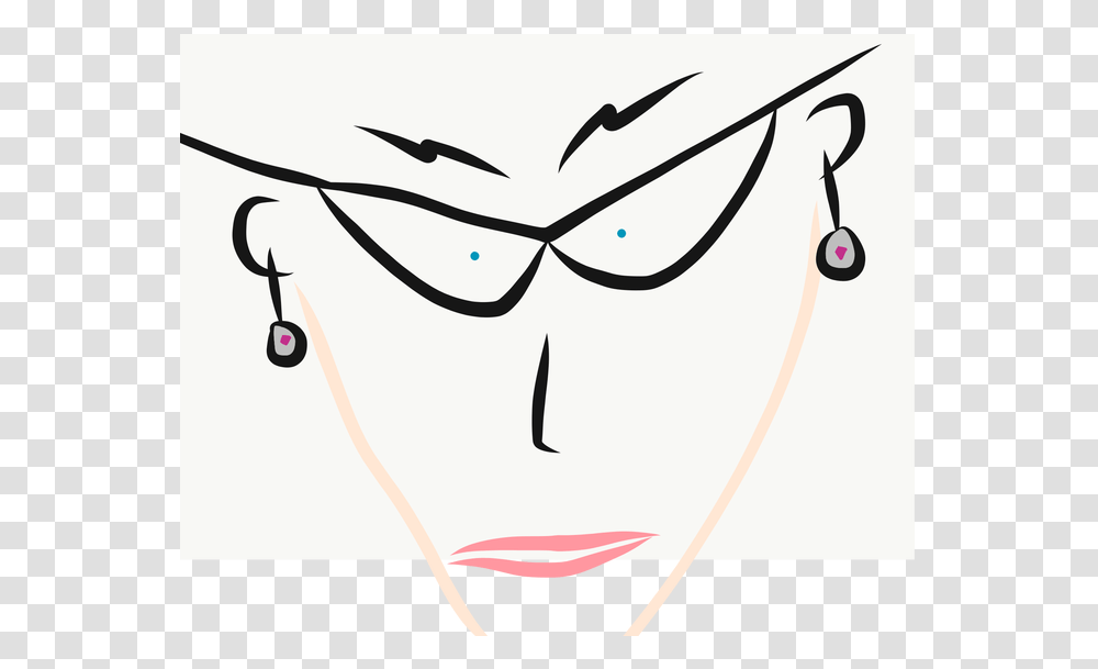 Fingers Drawing Smile, Bow, Glasses, Accessories, Face Transparent Png