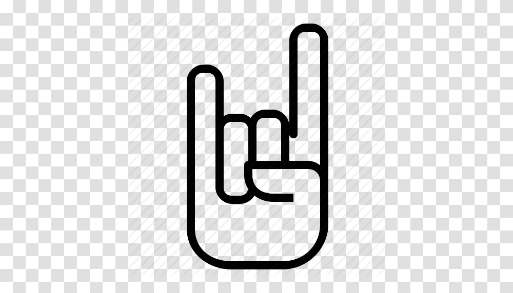Fingers Fold Genre Gesture Hand Rock Roll Icon, Cup, Number Transparent Png
