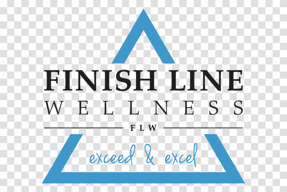 Finish Line Wellness Logo Triangle, Alphabet, Word Transparent Png