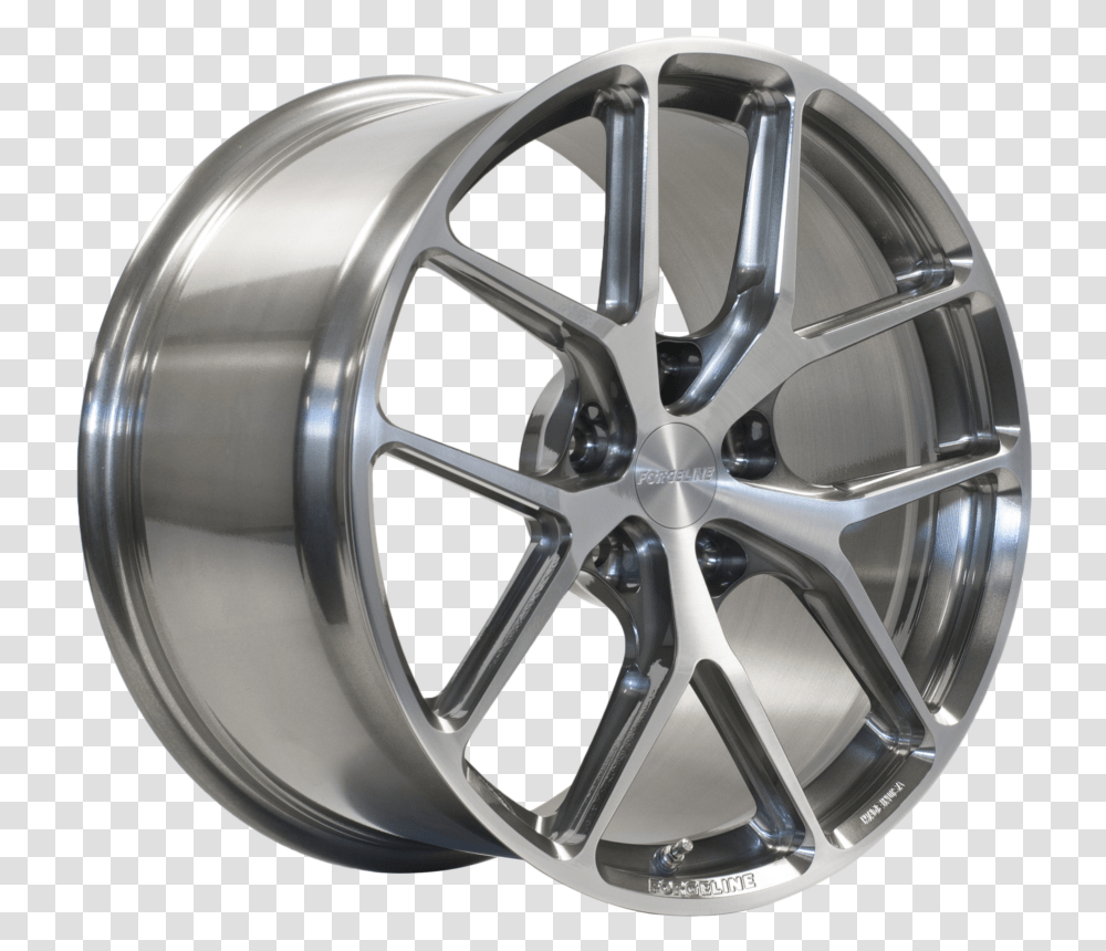 Finished In Smoke And Htm Forgeline, Wheel, Machine, Tire, Car Wheel Transparent Png