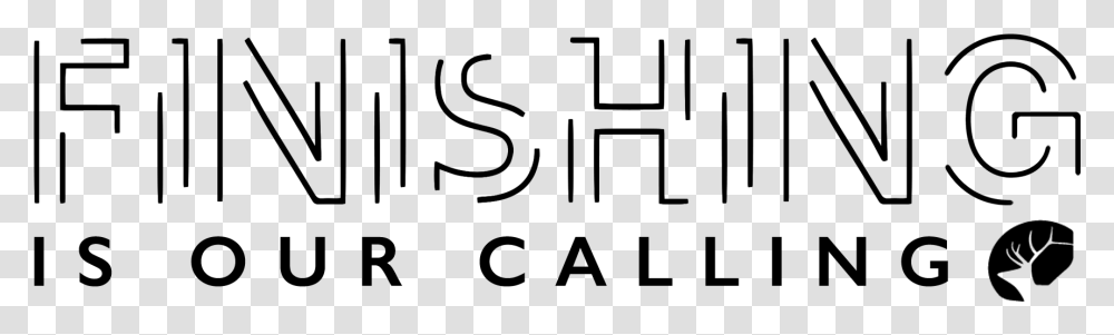 Finishing Is Our Calling Calligraphy, Gray, World Of Warcraft Transparent Png