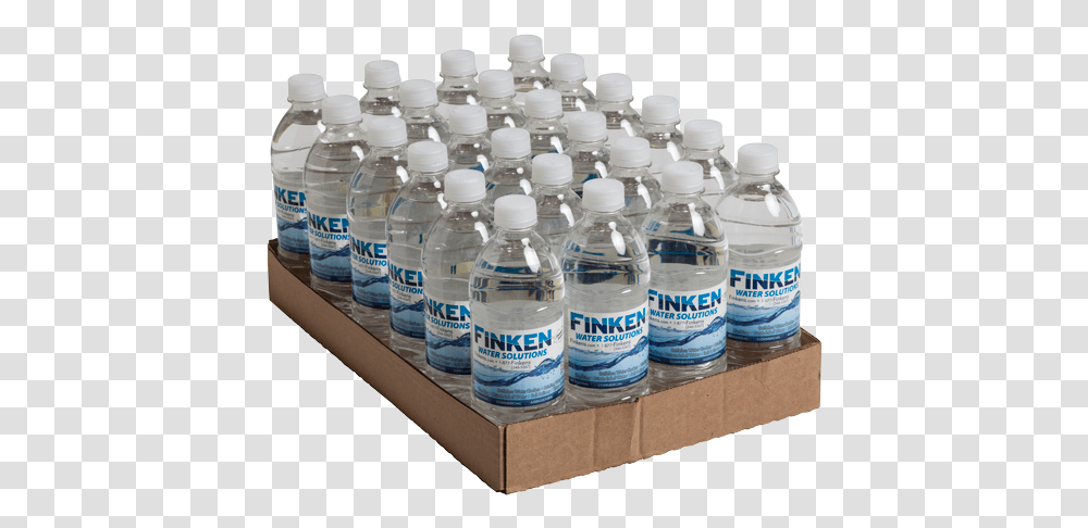 Finken Water Bottle Box Box Of Bottled Water, Mineral Water, Beverage, Drink, Chess Transparent Png