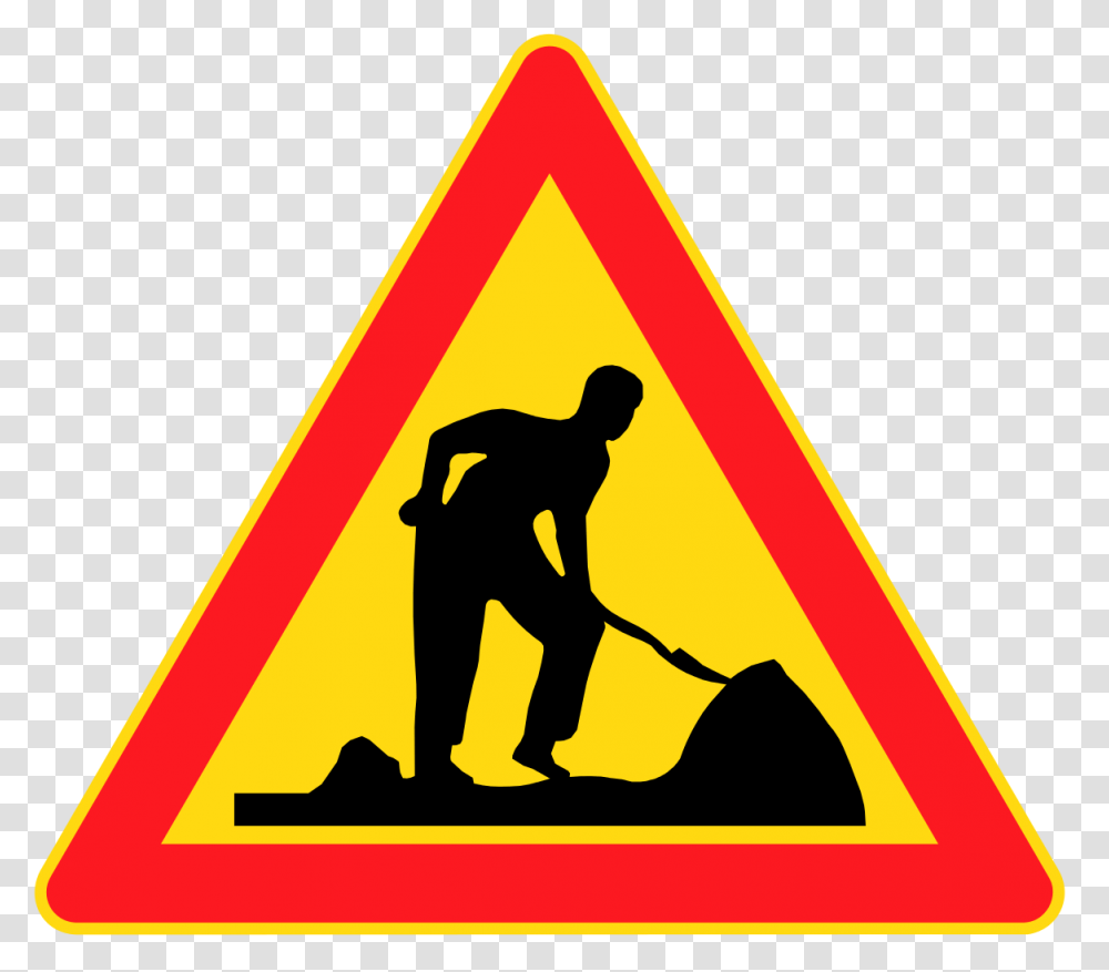 Finland Road Sign, Person, Human, Triangle Transparent Png