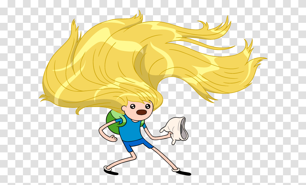 Finn Adventure Time Long Hair, Dragon Transparent Png
