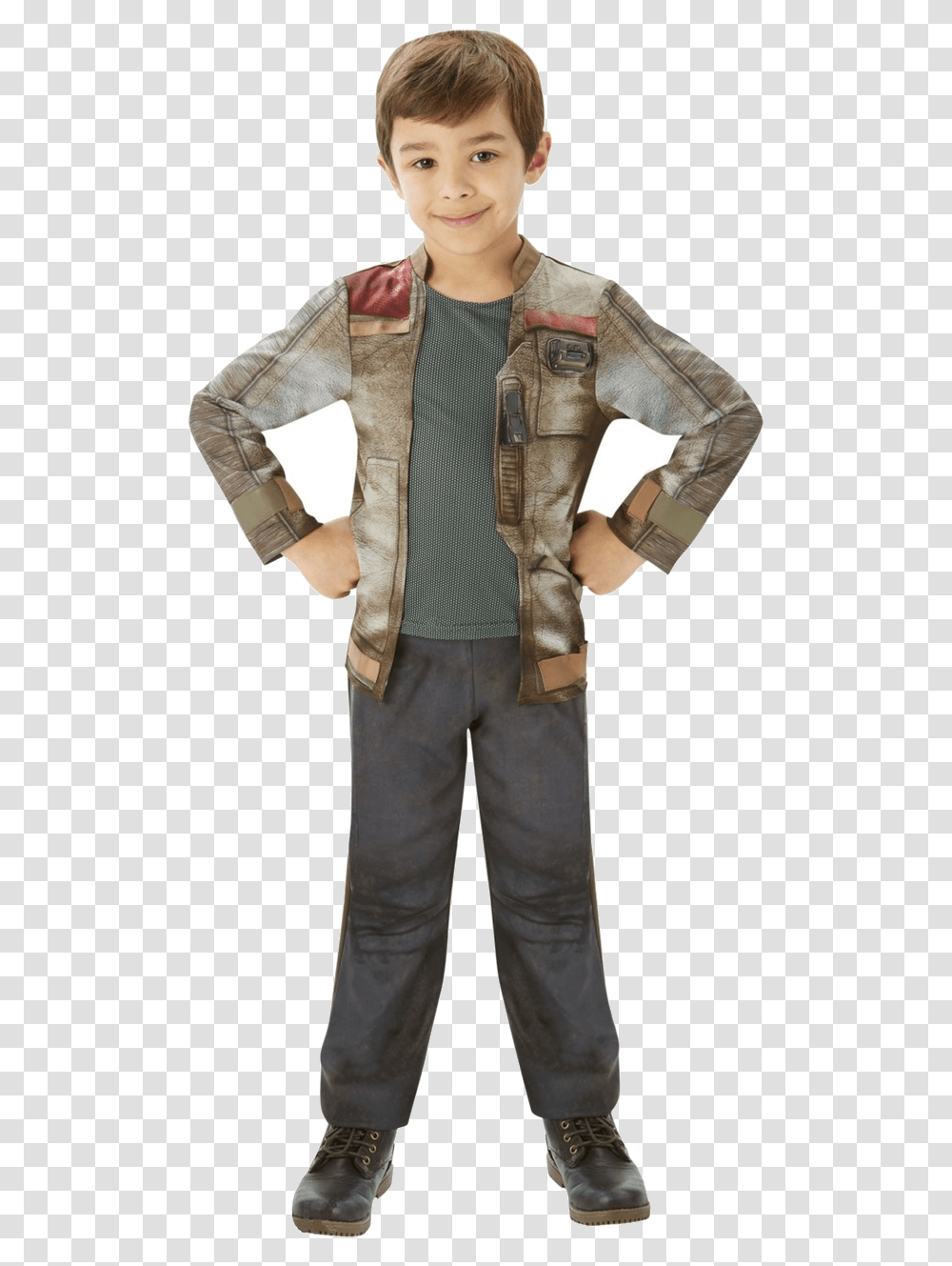 Finn Costume Star Wars, Person, Coat, Jacket Transparent Png