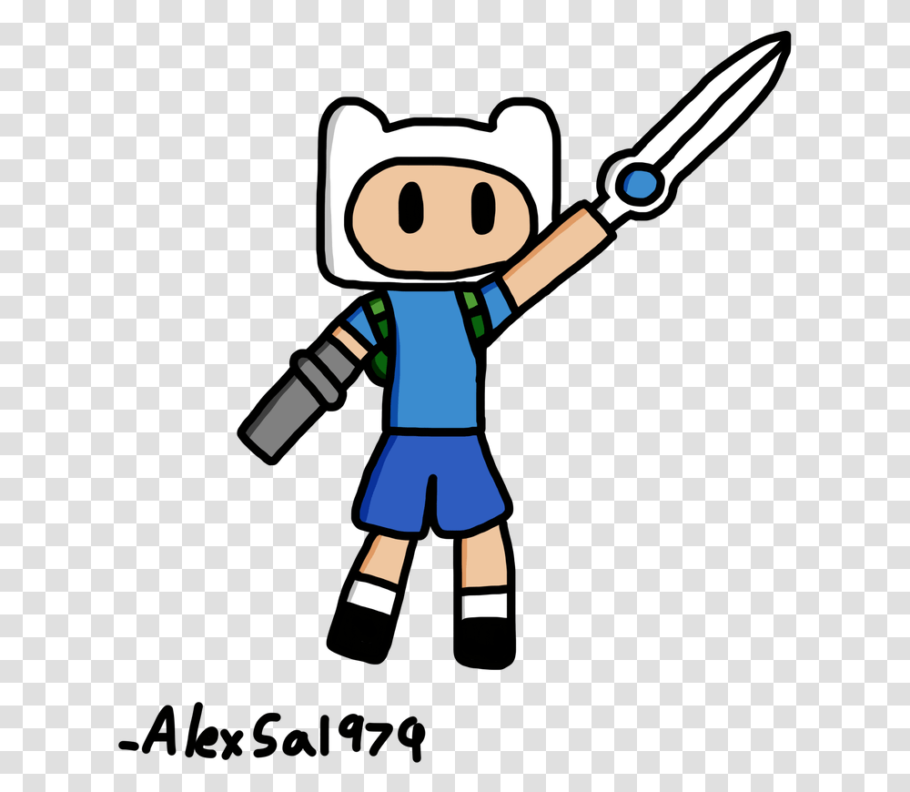 Finn Drawing, Weapon, Weaponry, Doodle Transparent Png