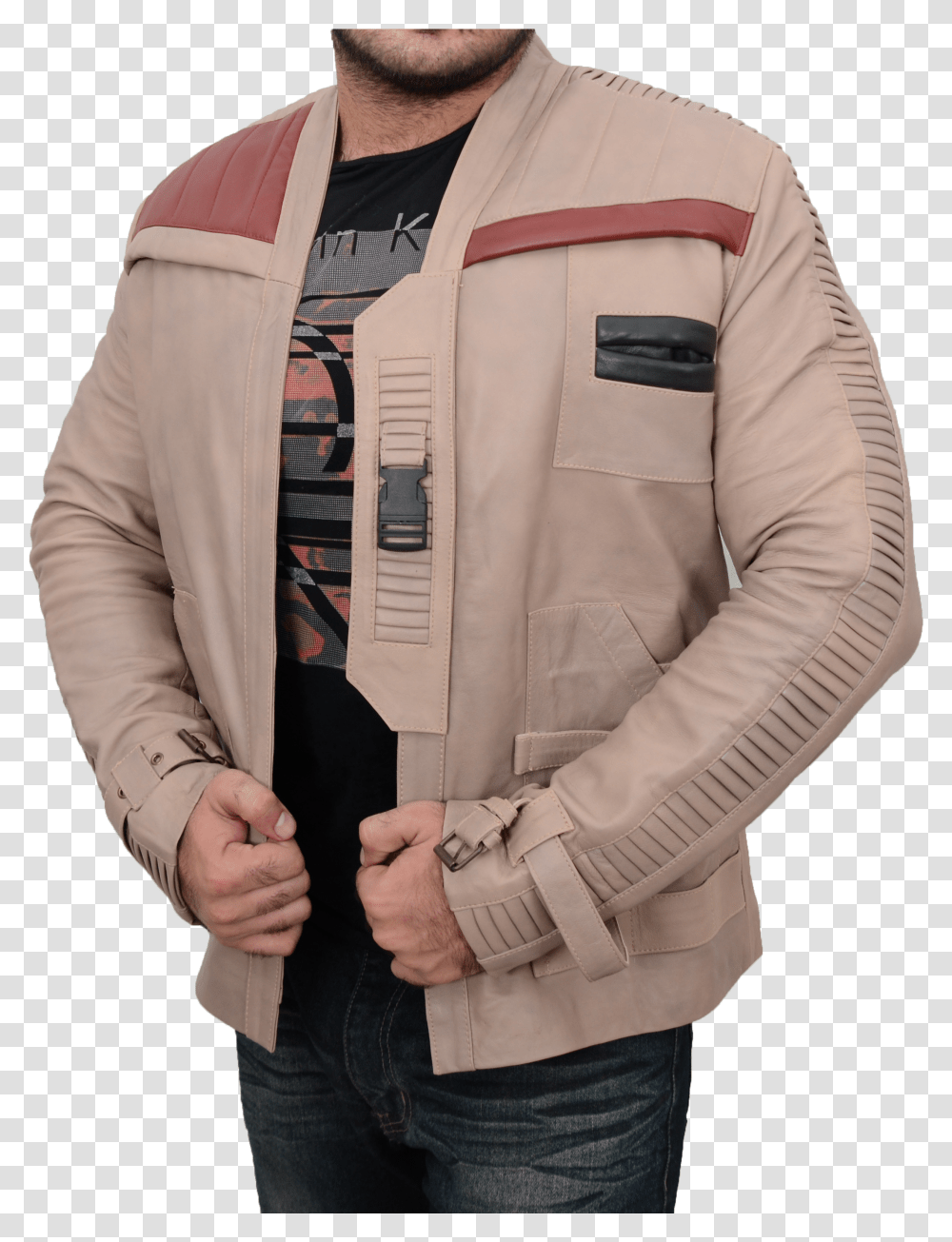 Finn Leather Jacket Is Outstanding Piece Speaks About Pocket Transparent Png
