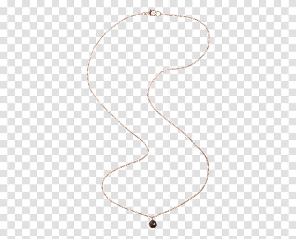 Finn Rose Gold Black Diamond Pendant Necklace Jewelry, Accessories, Chain, Hip Transparent Png