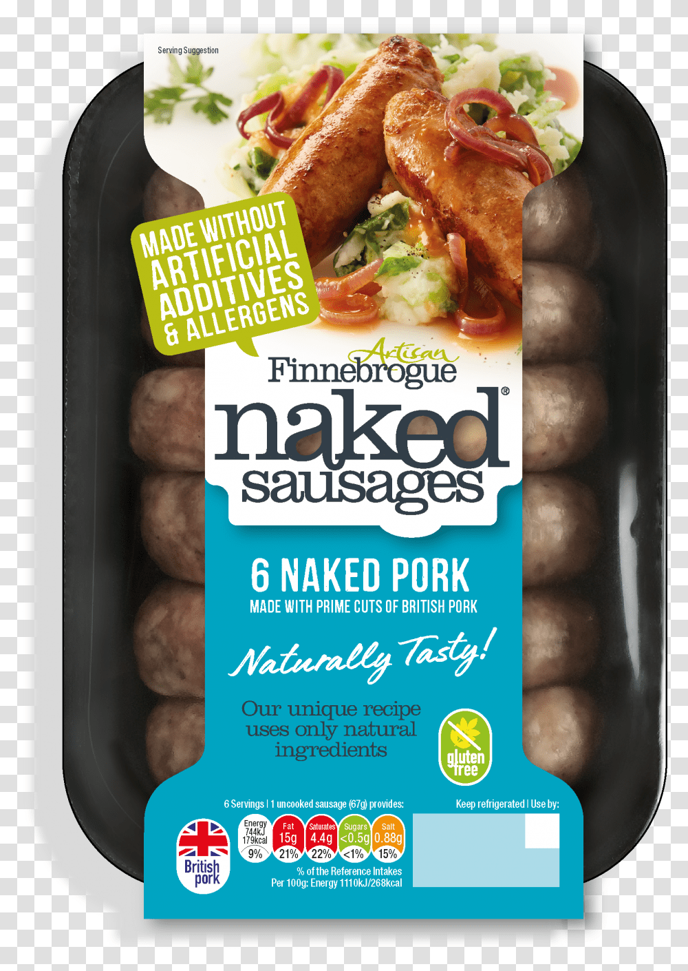 Finnebrogue Naked Sausages, Food, Plant, Vegetable, Nut Transparent Png