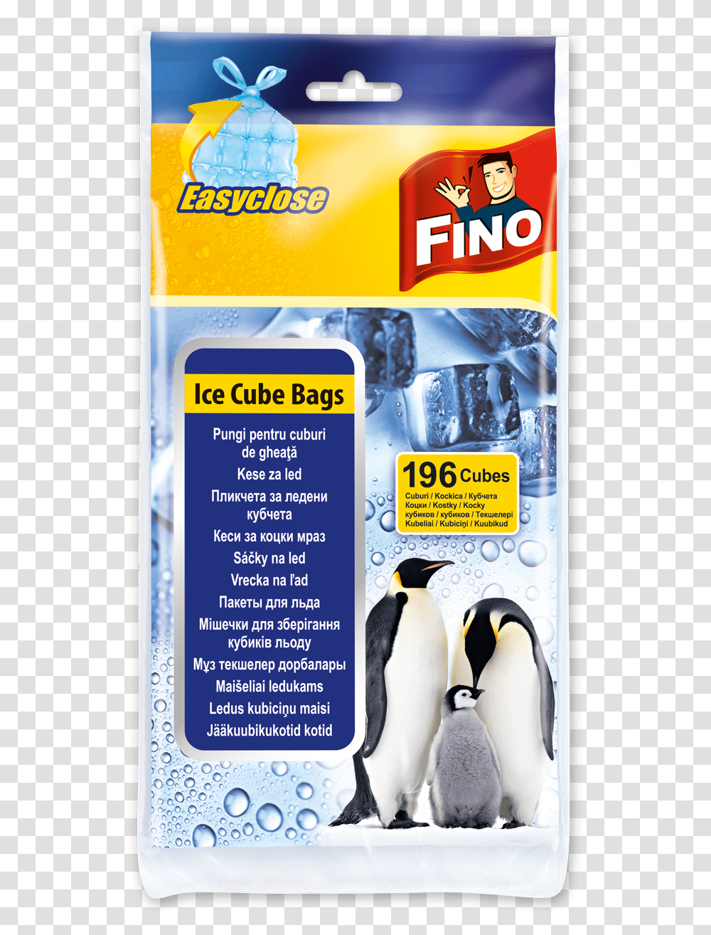 Fino Sce Ice Bags Tied Fino Sky Na Lad, Penguin, Bird, Animal, King Penguin Transparent Png
