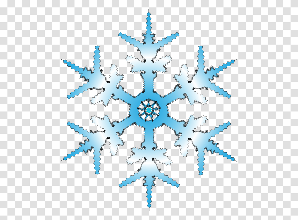 Fiocco Di Neve Cartoon, Snowflake, Pattern, Ornament, Rug Transparent Png