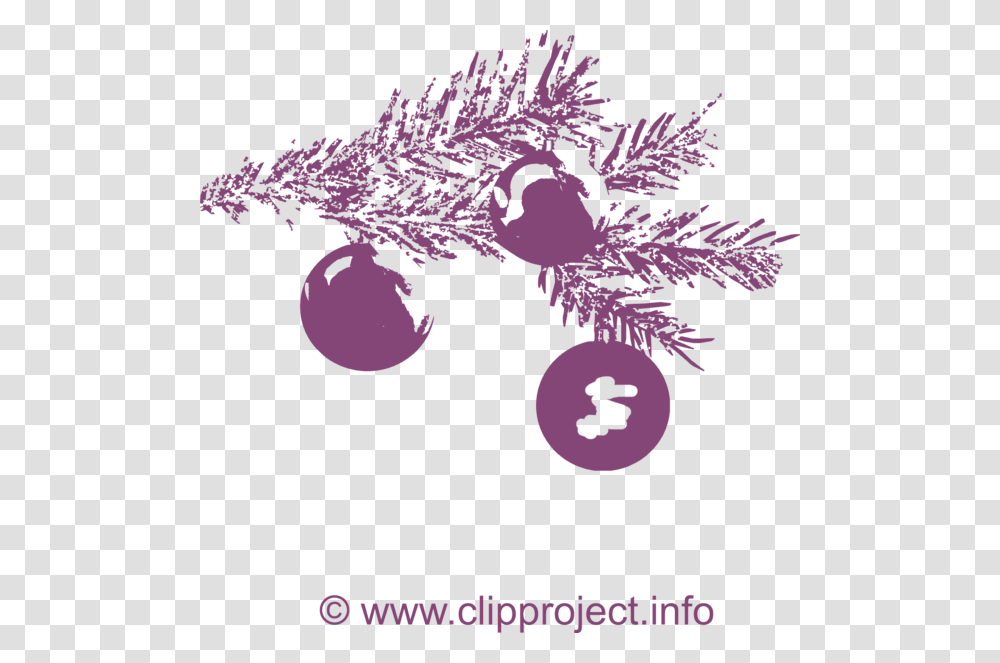 Fir Tree Branch Image Illustration, Plant, Purple, Outdoors Transparent Png