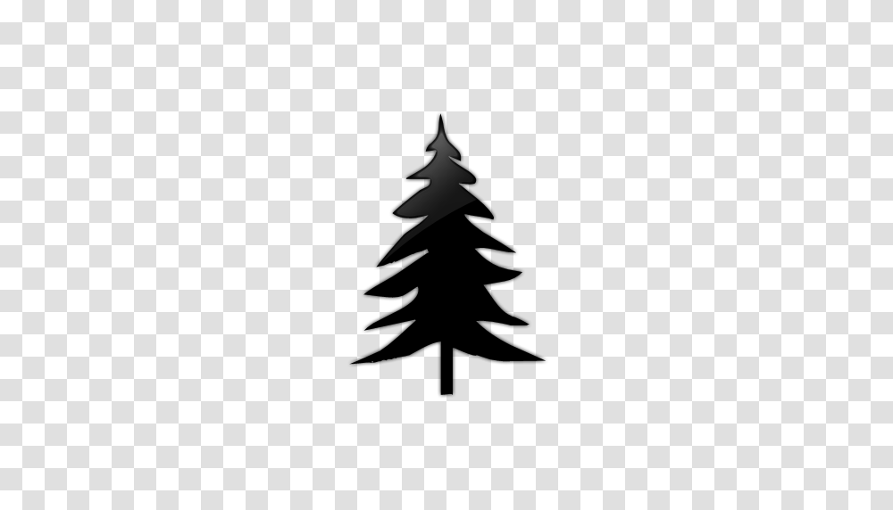 Fir Tree Clipart Black And White, Triangle, Logo Transparent Png