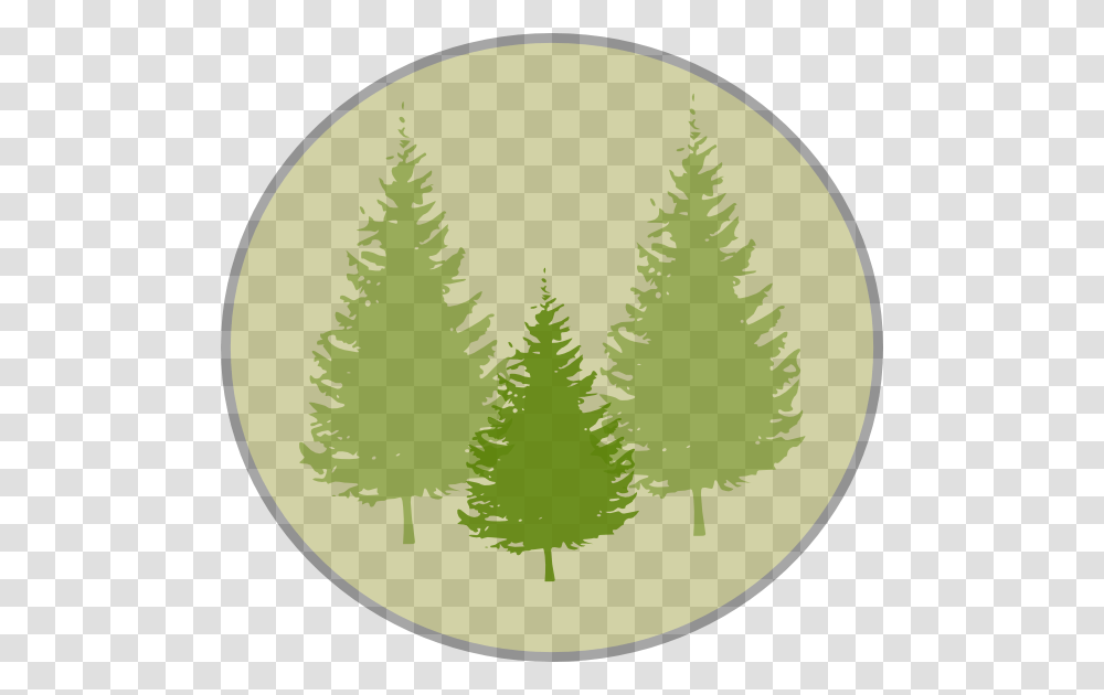 Fir Tree Clipart Three Pine Pine Tree Silhouette, Tennis Ball, Sport, Sports, Plant Transparent Png