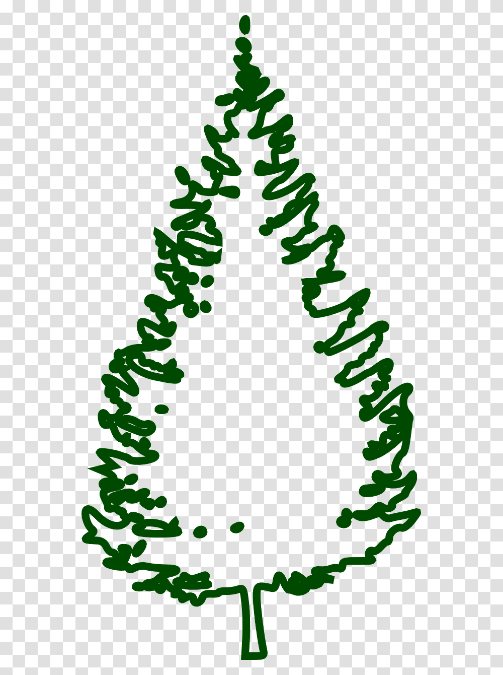 Fir Vector Graphicsfree Christmas Tree Outline, Plant, Vegetation, Pine Transparent Png