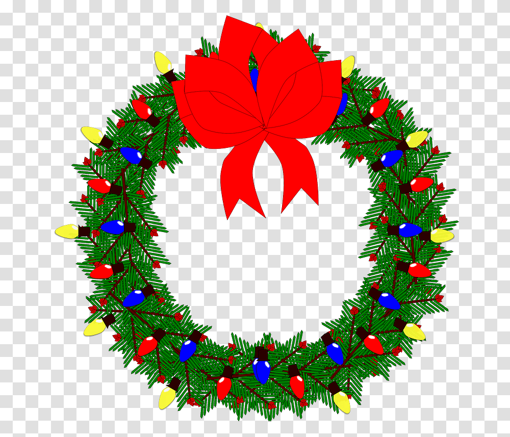 Firchristmaschristmas Decoration Clipart Royalty Christmas Wreaths Clip Art, Leaf, Plant, Green, Graphics Transparent Png