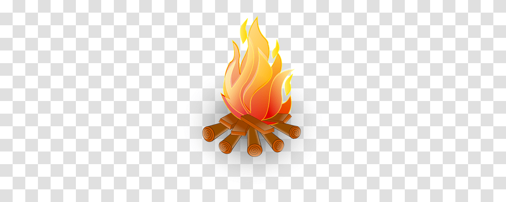 Fire Nature, Flame, Bonfire, Birthday Cake Transparent Png