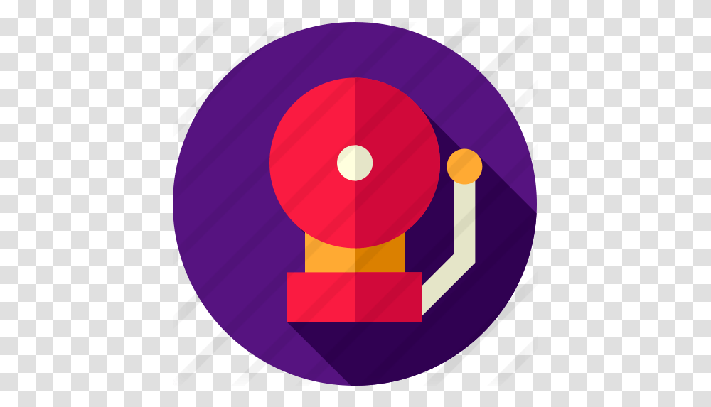 Fire Alarm Circle, Balloon, Purple, Dvd, Disk Transparent Png