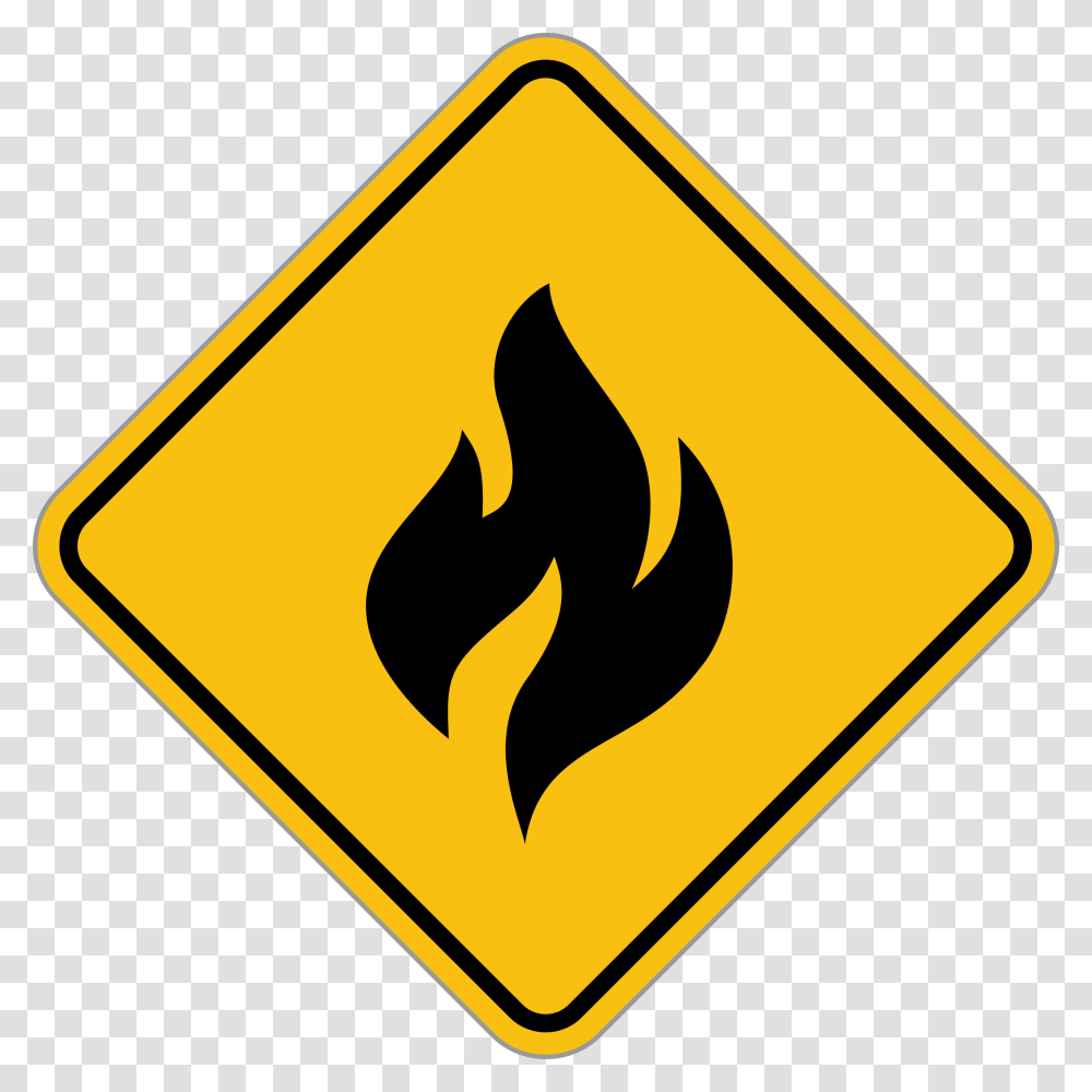 Fire Alert Icons, Road Sign, Stopsign Transparent Png