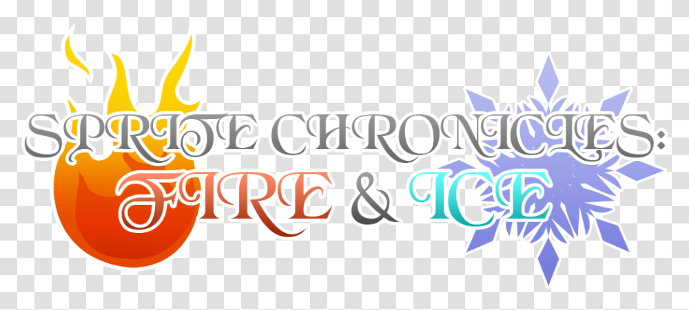 Fire And Ice Sprite Chronicle Fire Ice 26, Text, Alphabet, Symbol, Logo Transparent Png