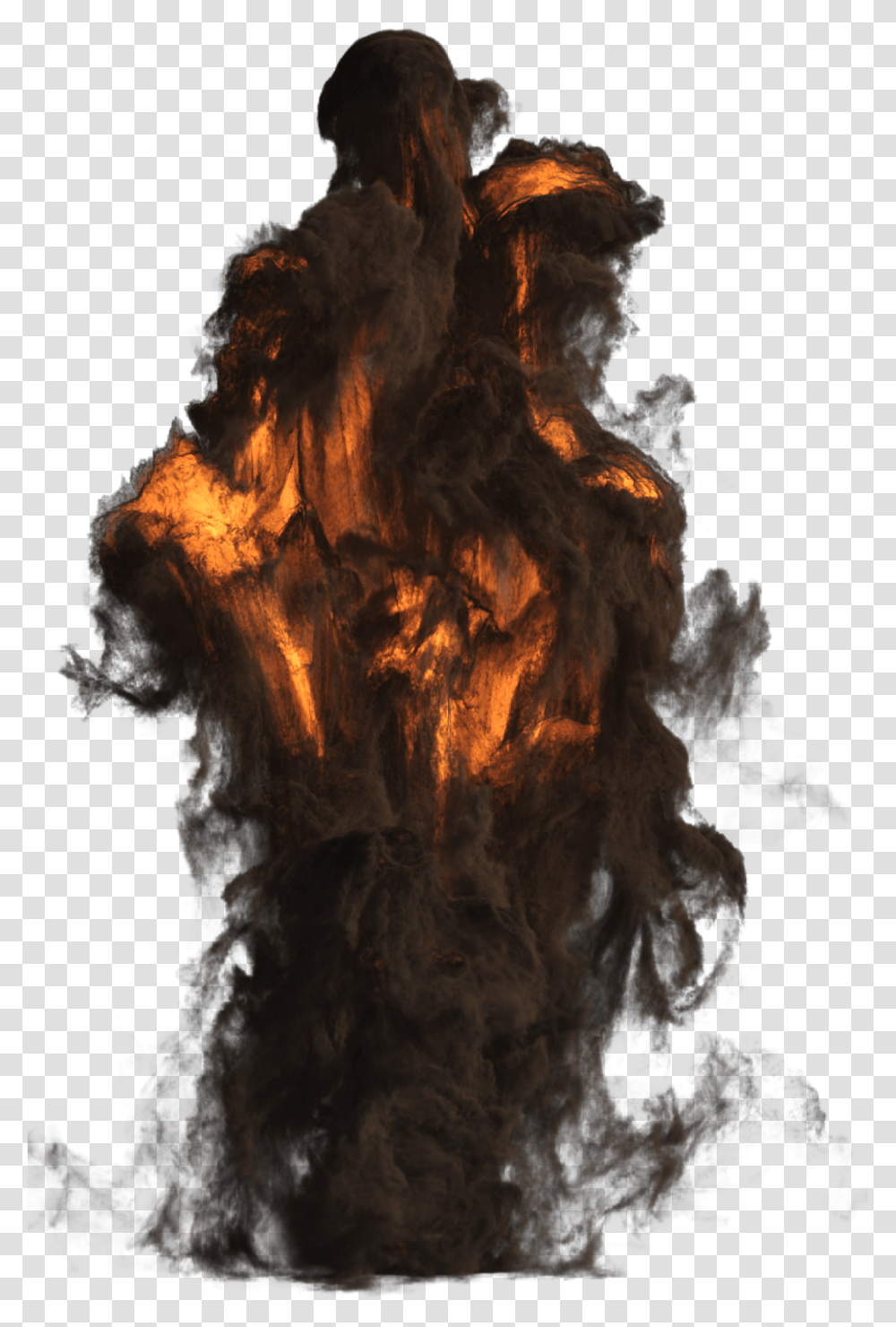 Fire And Smoke Image For Free Fire And Smoke, Flame, Bonfire, Painting, Art Transparent Png