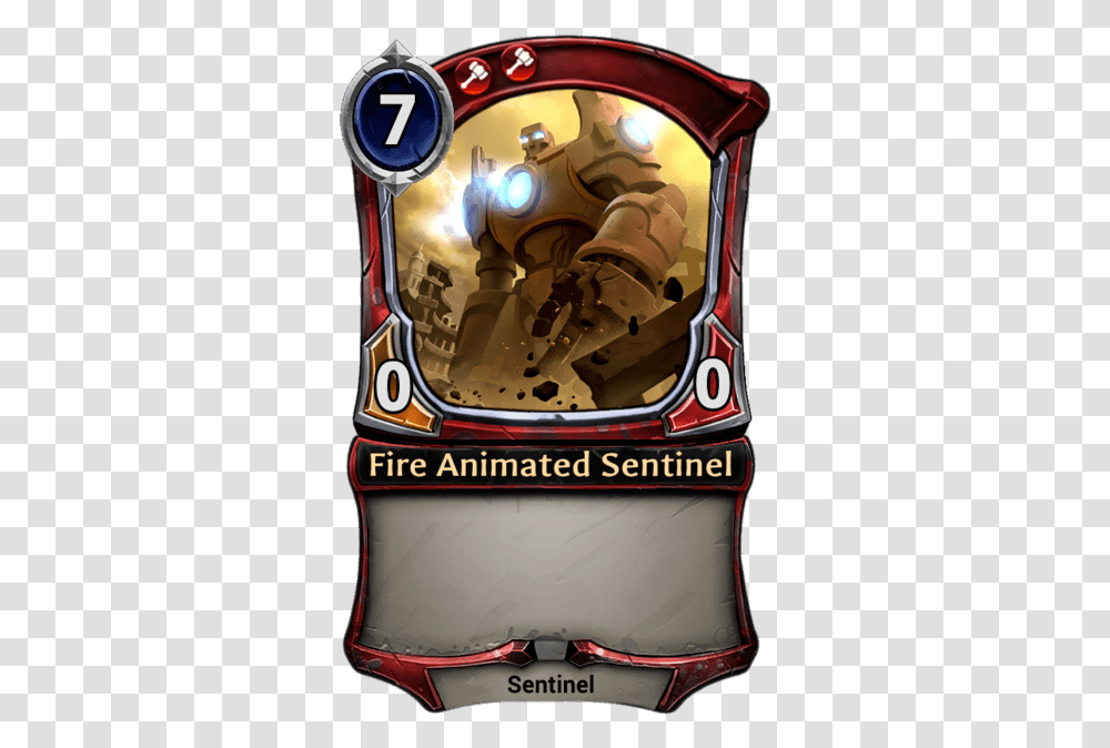 Fire Animated Sentinel Eternal Cards Warcry Makkar Stranger, Arcade Game Machine, Wristwatch, Clock Tower, Architecture Transparent Png