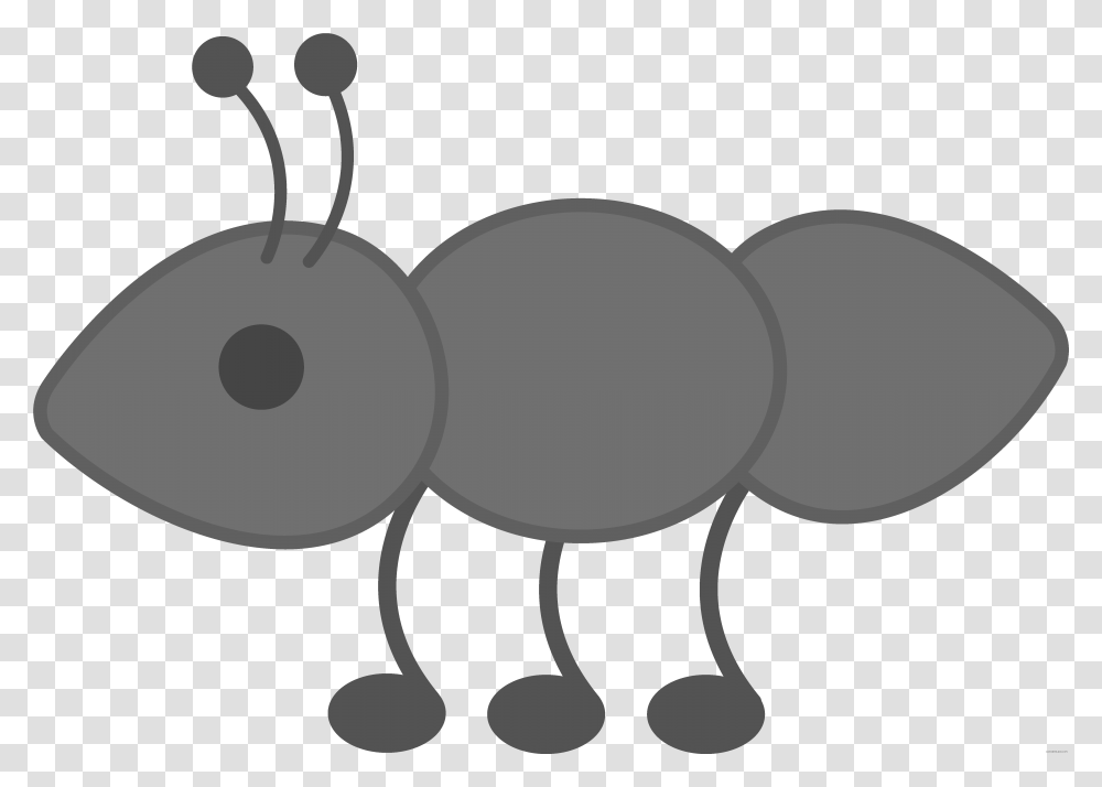 Fire Ant Animal Free Black White Clipart Images Clipartblack Cartoon Ants, Insect, Invertebrate, Lamp Transparent Png