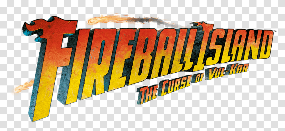 Fire Ball Fireball Island Logo, Word, Art, Text, Advertisement Transparent Png