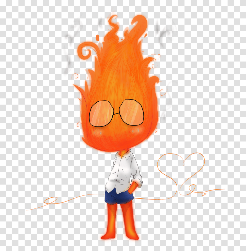 Fire Boi Doodle, Flame, Person, Human Transparent Png