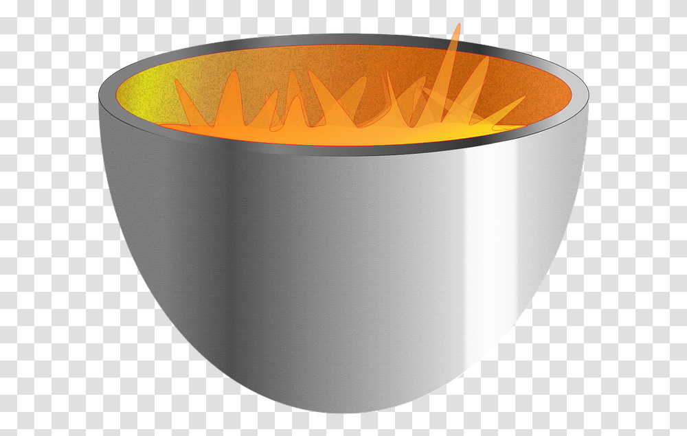Fire Bowl Firepit Heat Hot Light Warm Fireplace Flame, Tabletop, Furniture, Reception, Sphere Transparent Png