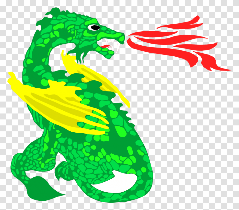 Fire Breathing Dragon Clip Art Komodo Dragons Breathing Fire, Green, Photography Transparent Png