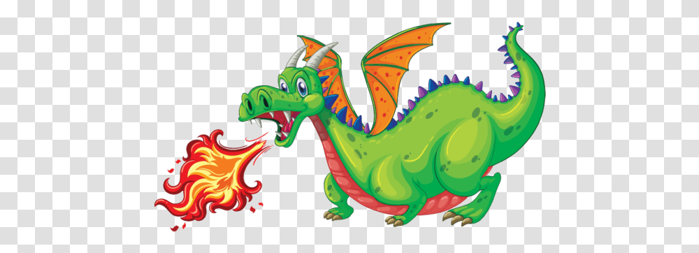 Fire Breathing Dragon Clipart, Animal, Reptile Transparent Png