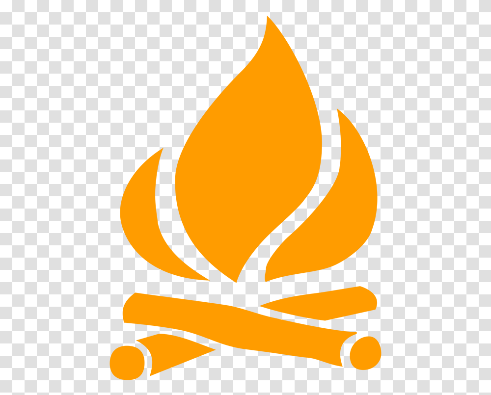 Fire Camp Vector Camp Fire Icon, Apparel, Hat Transparent Png