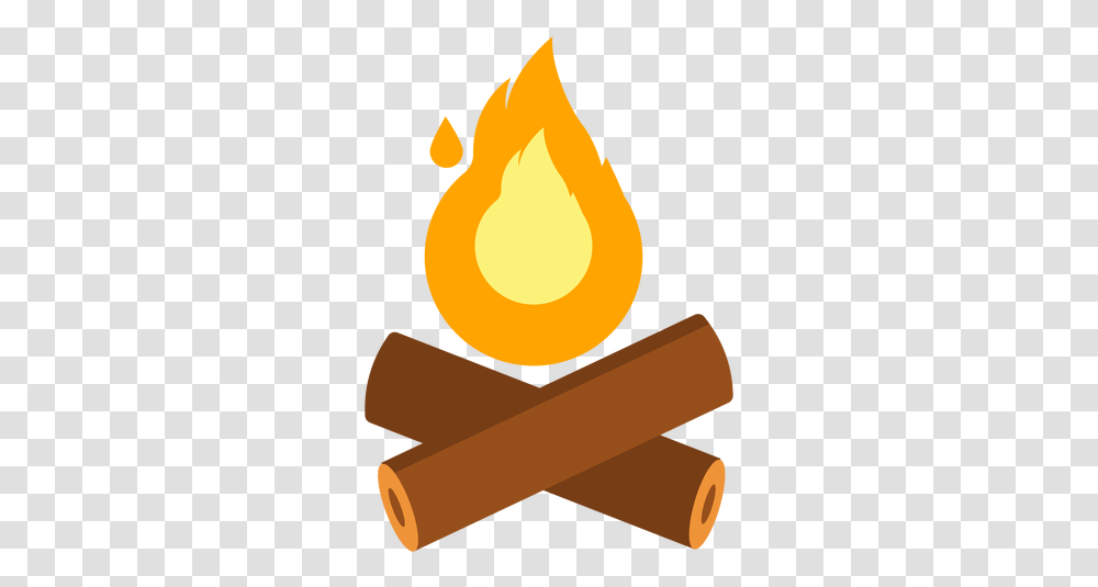 Fire Campfire Log Flat & Svg Vector File Log Fire, Flame, Weapon, Weaponry, Bomb Transparent Png