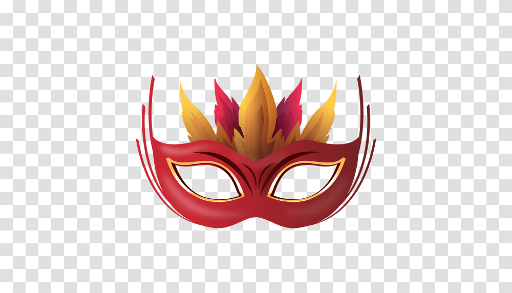 Fire Carnival Mask, Costume Transparent Png