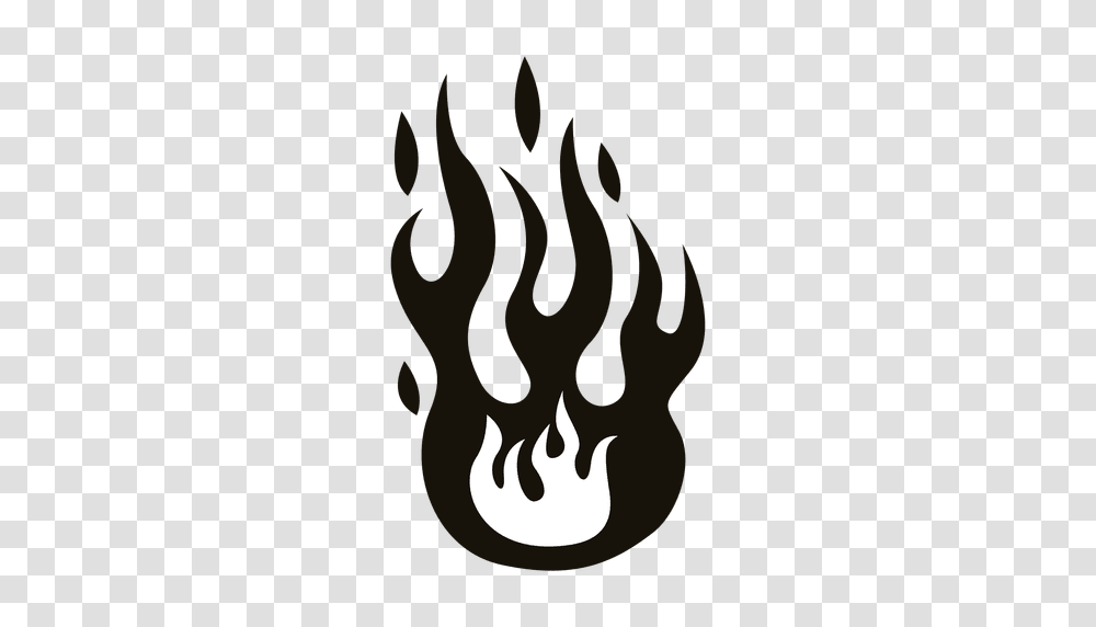 Fire Cartoon Illustrationblack White, Light, Flame, Logo Transparent Png