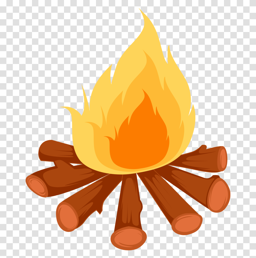 Fire Cartoon Origin Of The Term Oxidation Camp Fire State Of Matter Is Fire, Flame, Plant, Light, Bonfire Transparent Png